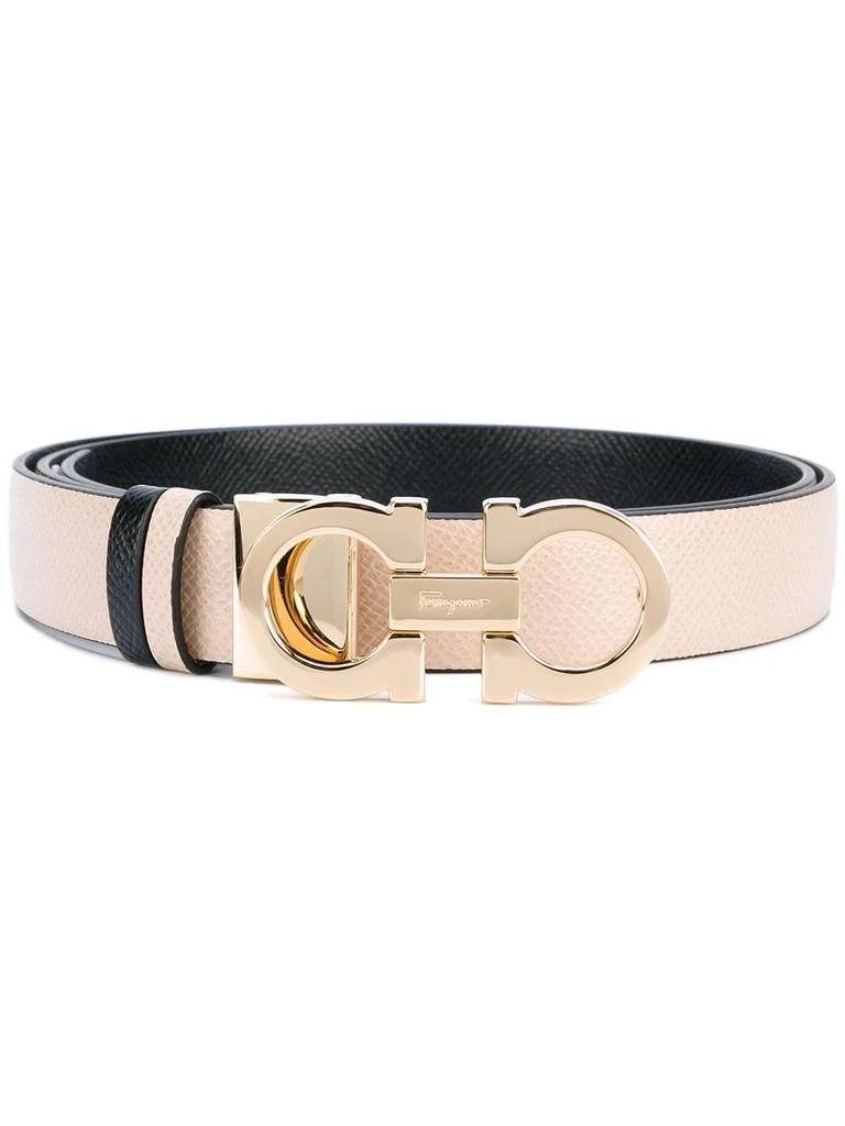 商品Salvatore Ferragamo|Salvatore Ferragamo Women's Beige Leather Belt,价格¥3628,第1张图片