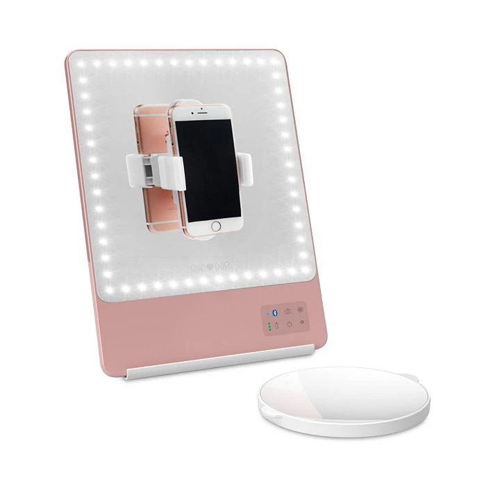 商品RIKI LOVES RIKI|Skinny LED Travel Magnifying Mirror with Bluetooth, 5X Magnification,价格¥1420,第2张图片详细描述