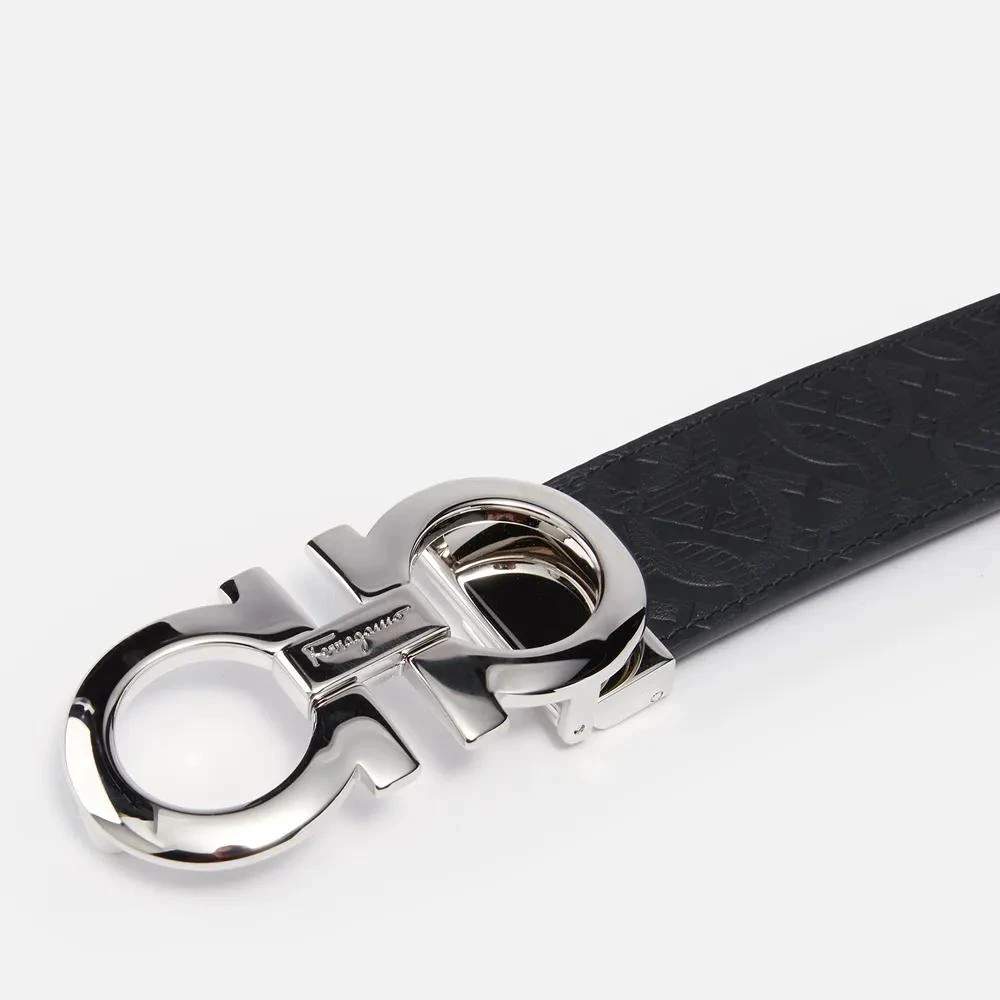 商品Salvatore Ferragamo|Salvatore Ferragamo Men's Reversible And Adjustable Gancini Belt,价格¥2894,第2张图片详细描述