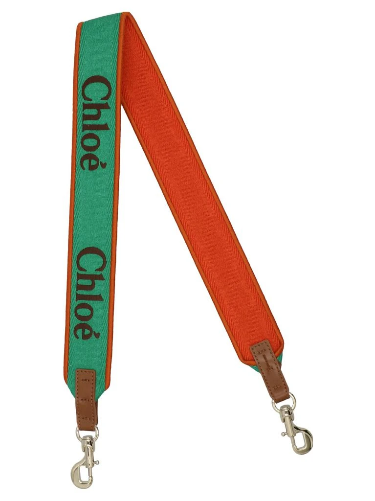 商品Chloé|Chloé Logo Bag Shoulder Strap,价格¥3516,第1张图片