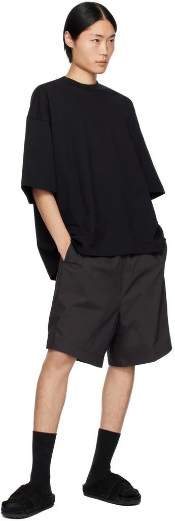 商品Fear of god|Black Dropped Shoulder T-Shirt,价格¥1400,第4张图片详细描述