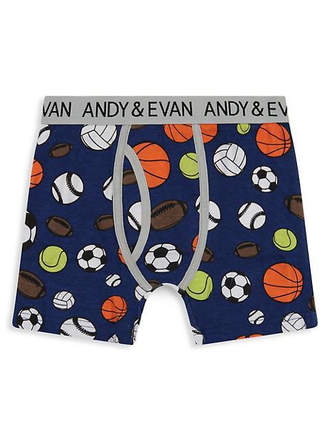 商品Andy & Evan|Little Boy's & Boy's 5-Pack Boxer Briefs,价格¥216,第6张图片详细描述