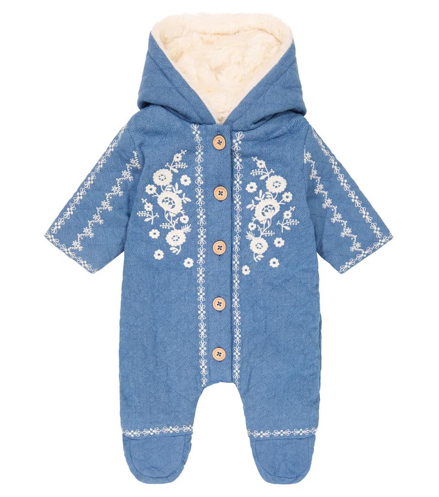 婴幼儿 — Kirina刺绣棉质连身衣商品第1张图片规格展示