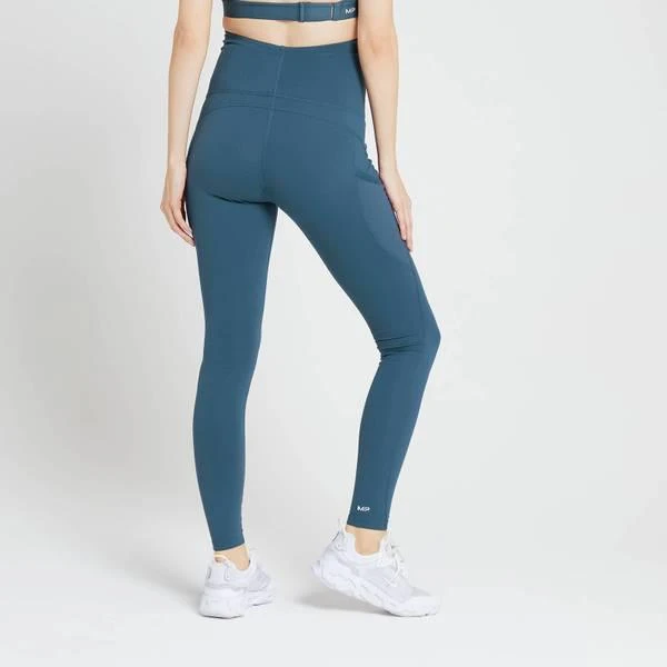 商品Myprotein|MP Women's Power Maternity Leggings - Dust Blue,价格¥333,第3张图片详细描述