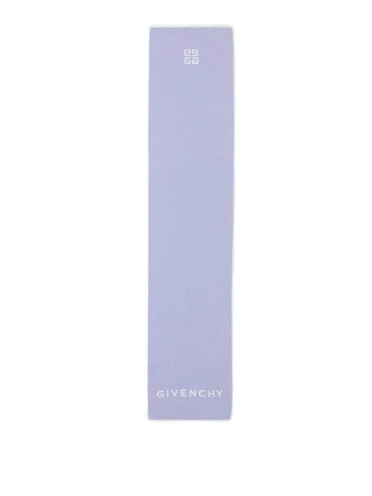 商品Givenchy|Givenchy Logo Embroidered Scarf,价格¥2244,第1张图片