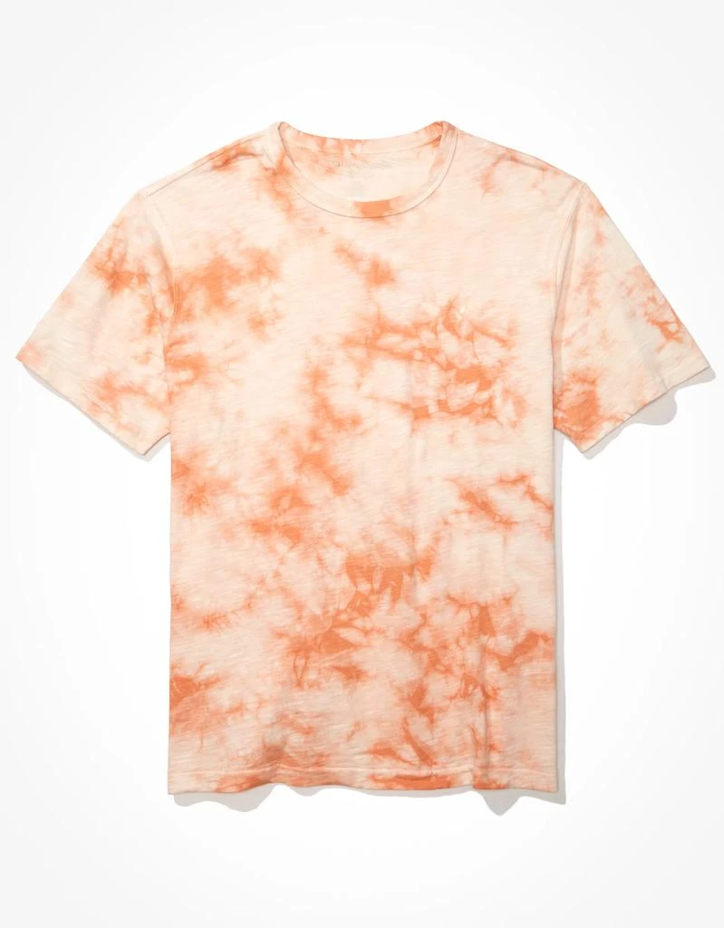 商品AE|AE Super Soft Slub Tie-Dye T-Shirt,价格¥91,第3张图片详细描述