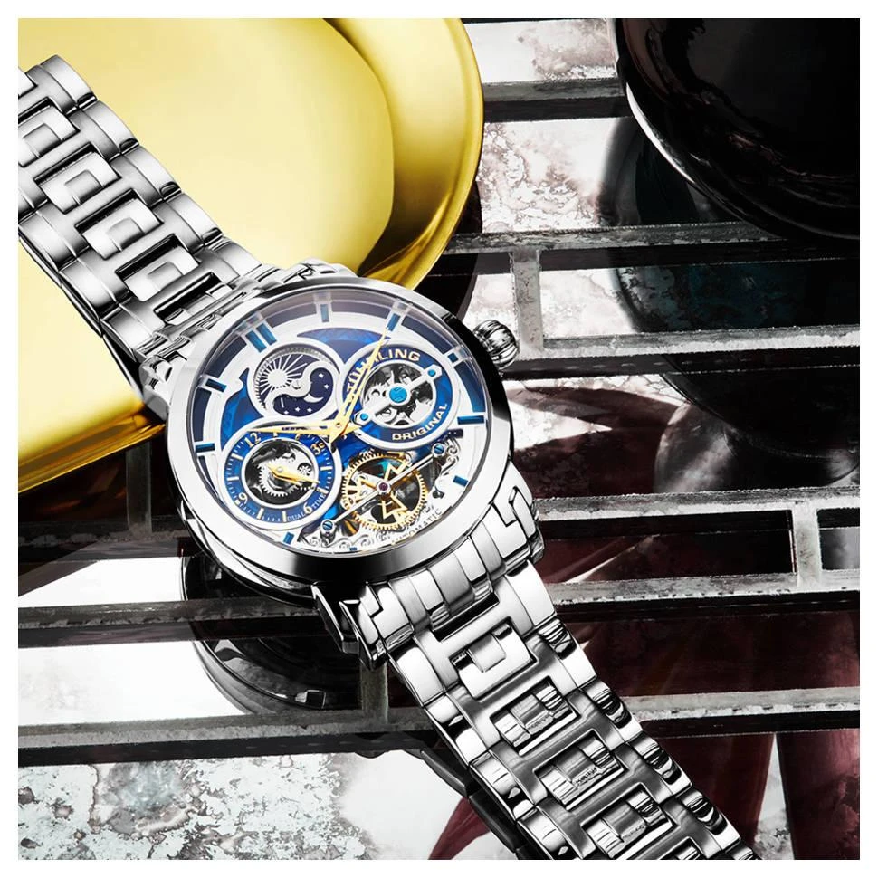 商品Stuhrling|Stuhrling Legacy 自动 手表,价格¥2151,第4张图片详细描述
