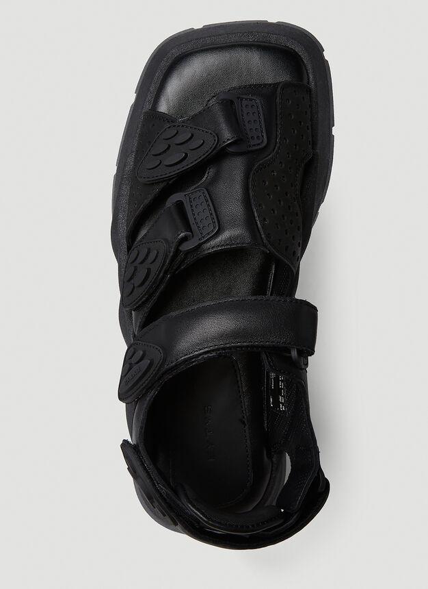Quest Platform Sandals in Black商品第7张图片规格展示