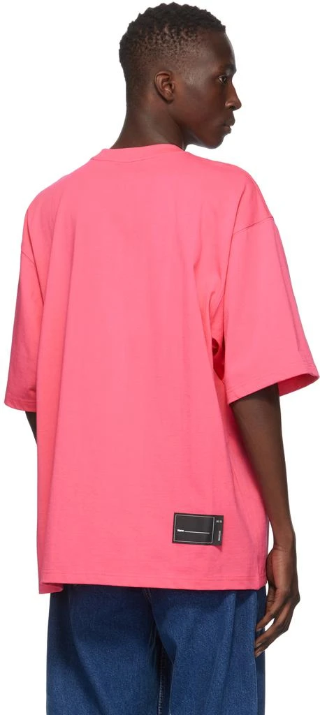 商品We11done|Pink Front Logo T-Shirt,价格¥824,第3张图片详细描述