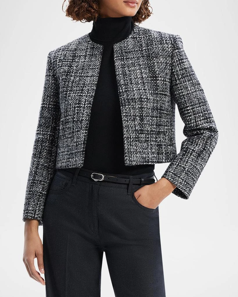 商品Theory|Tailored Melange Tweed Jacket,价格¥3087,第2张图片详细描述