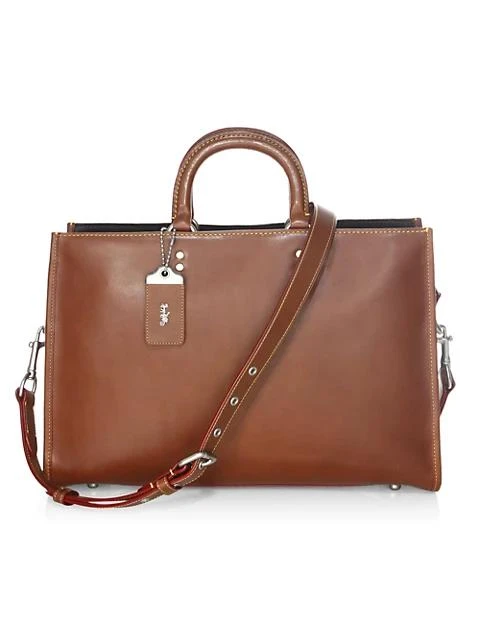 商品Coach|天然棒球手套鞣制皮革公文包,价格¥3115,第1张图片