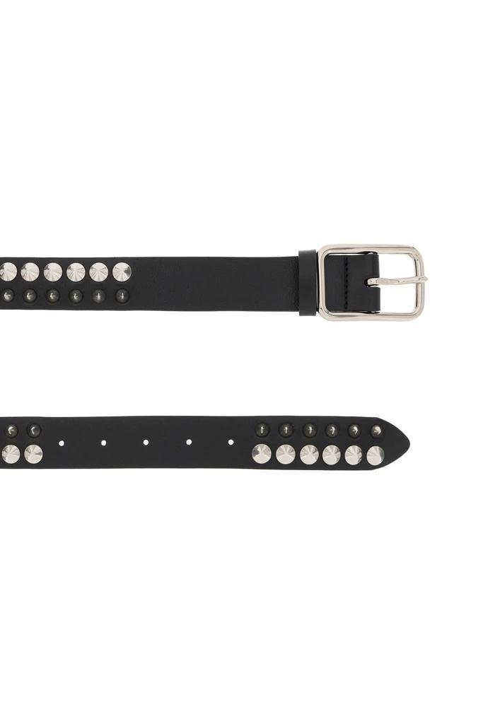 商品Alessandra Rich|leather belt with spikes,价格¥946,第2张图片详细描述