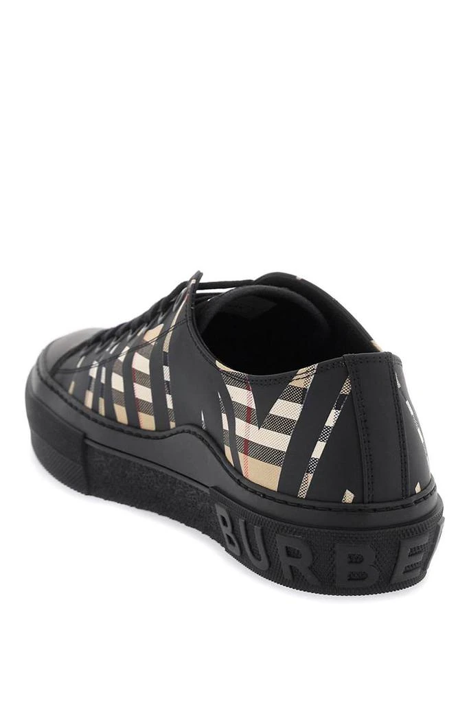 商品Burberry|Burberry sneakers with check motif,价格¥3432,第3张图片详细描述