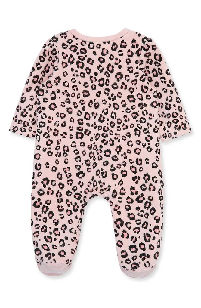商品Little Me|Leopard Fleece Footie,价格¥134,第2张图片详细描述