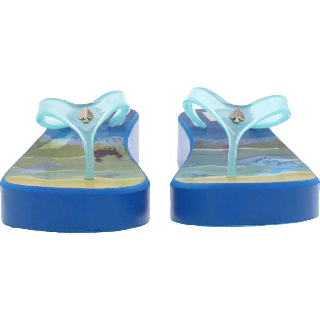 商品Kate Spade|Kate Spade New York Womens Rio Wedges Slip On Flip-Flops,价格¥77,第4张图片详细描述