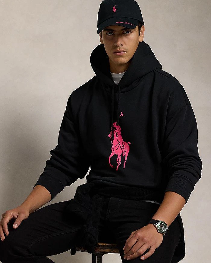 Cotton Blend Big Pink Pony Hoodie 商品