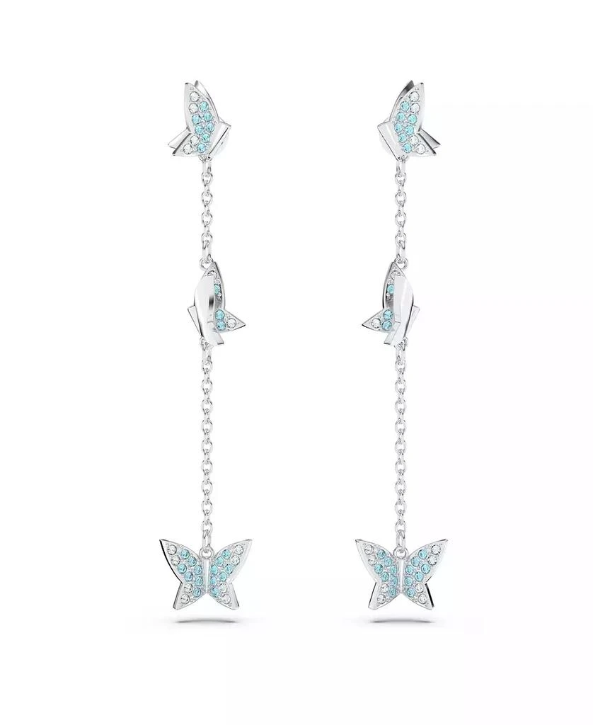 商品Swarovski|Crystal Butterfly Lilia Drop Earrings,价格¥624,第1张图片