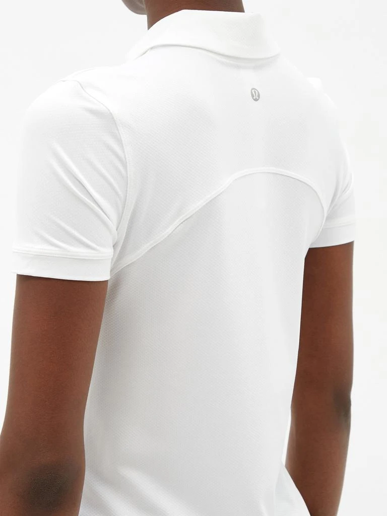 商品Lululemon|Curved-hem jersey polo shirt,价格¥322,第4张图片详细描述