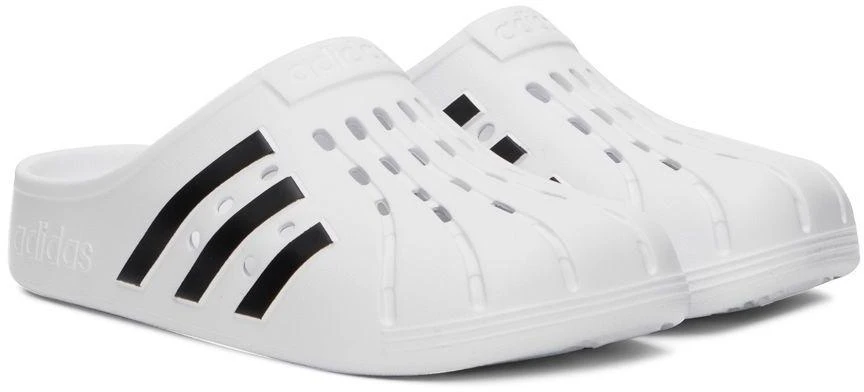 商品Adidas|White Adilette Clogs,价格¥268,第4张图片详细描述