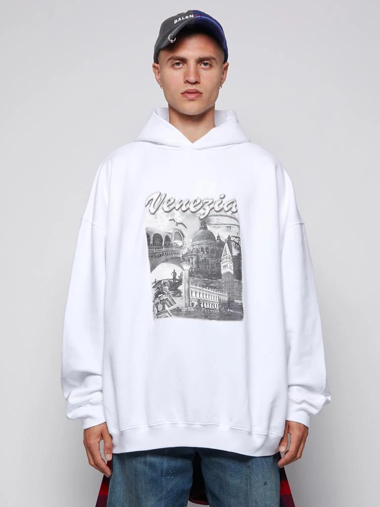 商品Balenciaga|Oversized Venezia Hoodie,价格¥7434,第3张图片详细描述