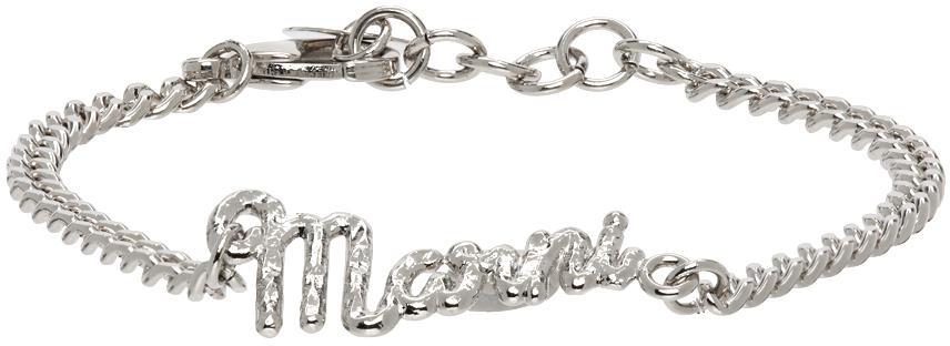商品Marni|Silver Logo Bracelet,价格¥847,第1张图片