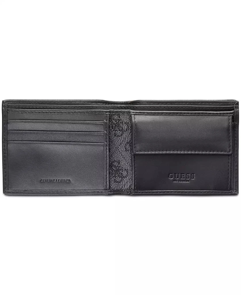 商品GUESS|Men's RFID Slimfold Wallet with Interior Coin Pocket,价格¥358,第2张图片详细描述