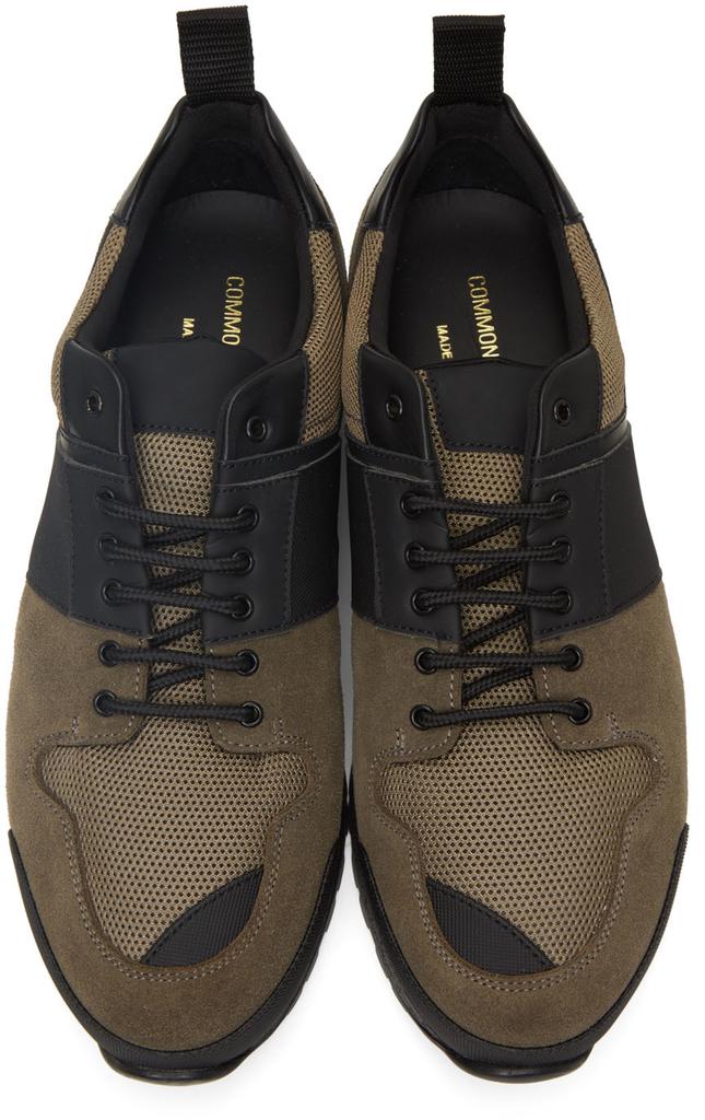 Brown Track Technical Low Sneakers商品第5张图片规格展示