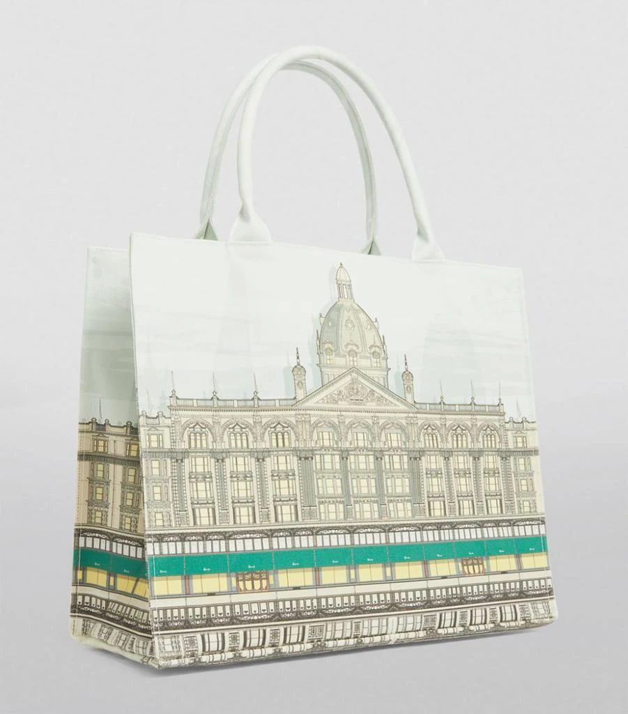 商品Harrods|Large Architectural Building Shopper Bag,价格¥389,第3张图片详细描述