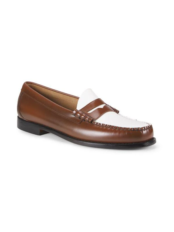商品G.H. Bass|Larson Leather Penny Loafers,价格¥637,第2张图片详细描述
