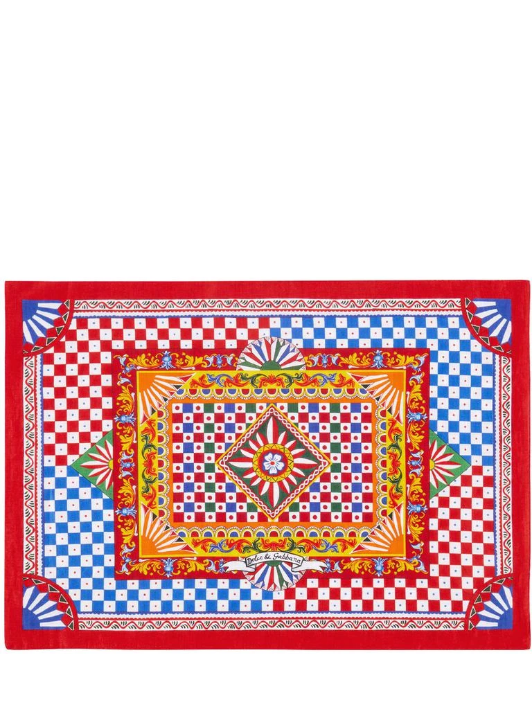 商品Dolce & Gabbana|Carretto Placemat & Napkin Set,价格¥3416,第2张图片详细描述