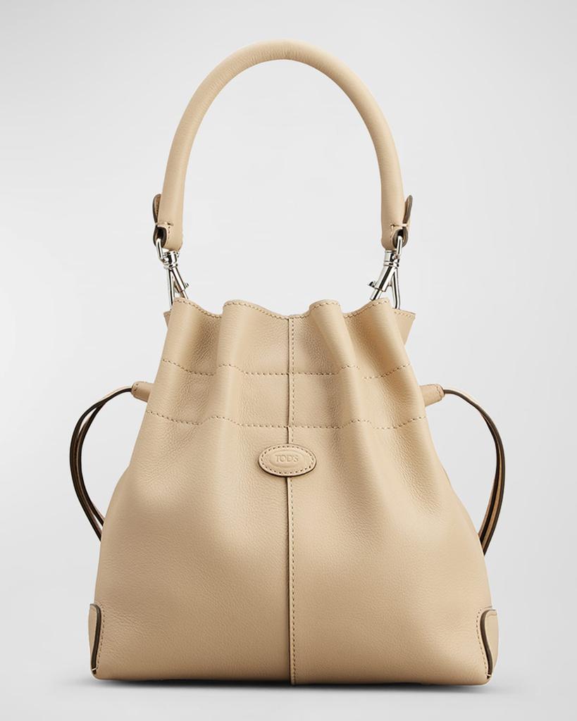 Tod's Mini Di Drawstring Bucket Bag - Tote Bags - Free