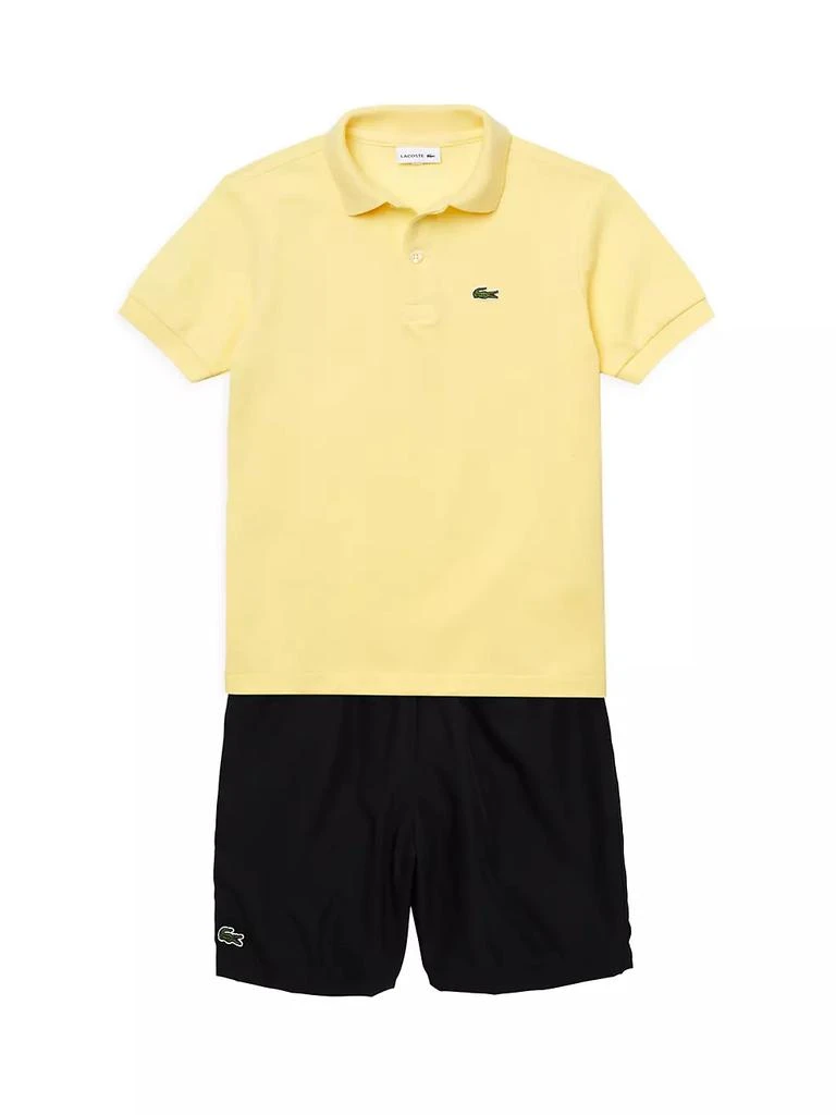 商品Lacoste|Baby's, Little Boy's & Boy's Short-Sleeve Polo,价格¥332,第2张图片详细描述