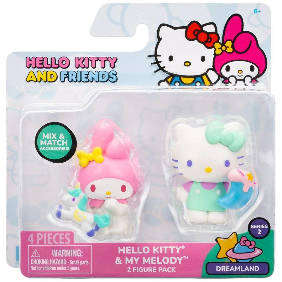 Hello Kitty and Friends Dreamland 2 Figure Pack 2 Inch 商品