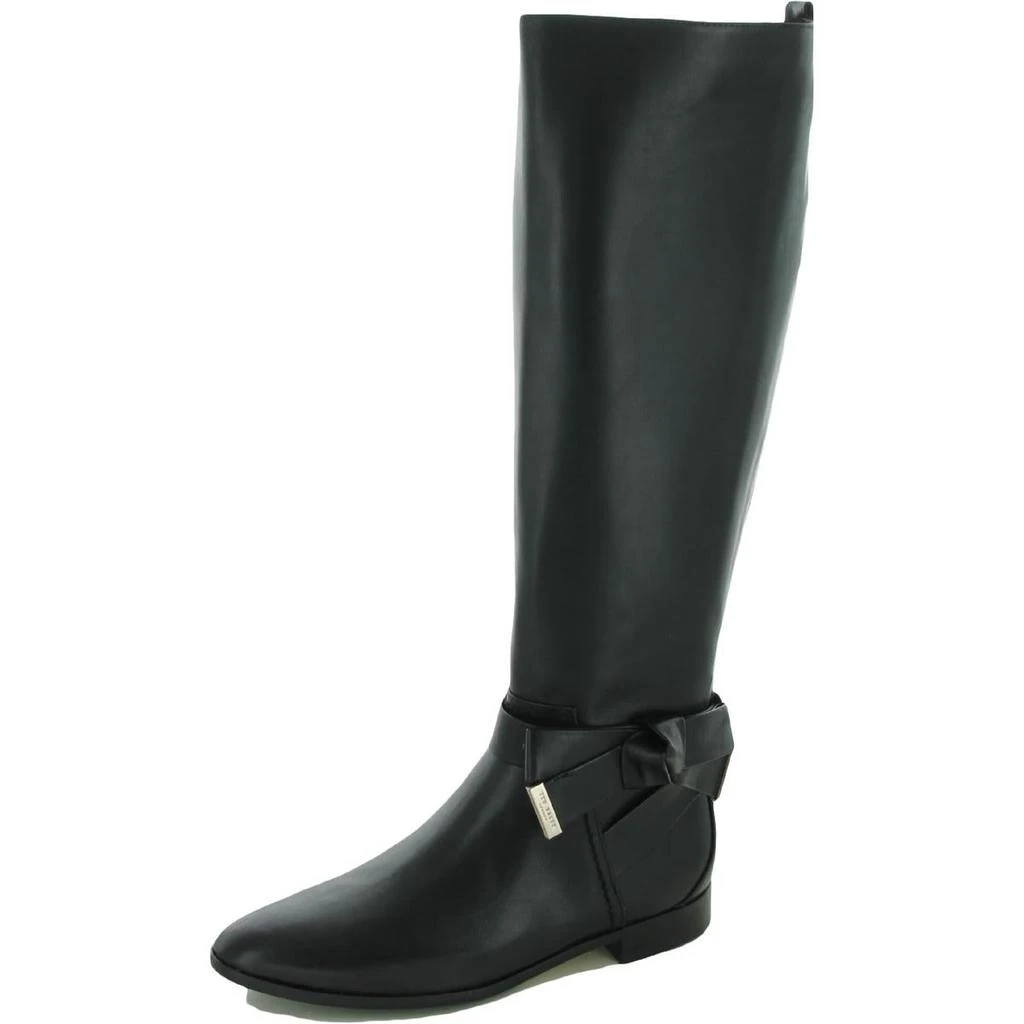 商品Ted Baker London|Ted Baker Womens Sintial Leather Side-Zip Knee-High Boots,价格¥608,第1张图片