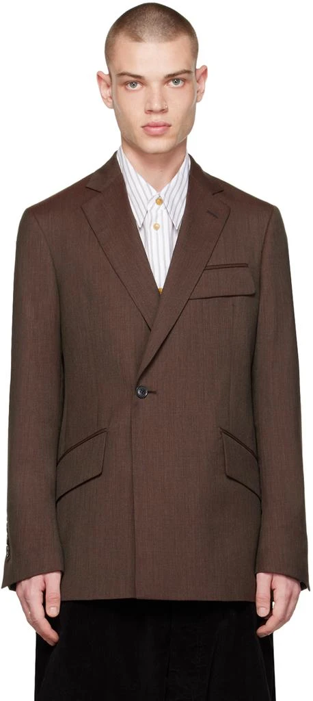 商品Vivienne Westwood|Brown Raf Blazer,价格¥3336,第1张图片