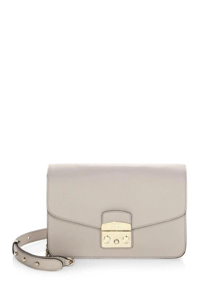 商品Furla|Polished Leather Shoulder Bag,价格¥3176,第1张图片