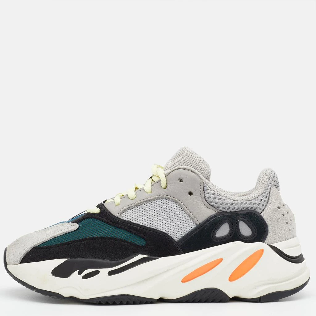 商品[二手商品] YEEZY|Yeezy x adidas Multicolor Nubuck and Leather Boost 700 V2 Geode Low Top Sneakers Size 37.5 ,价格¥2606,第1张图片