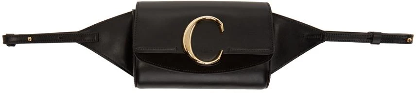 商品Chloé|Black 'Chloé C' Belt Bag,价格¥7742,第1张图片
