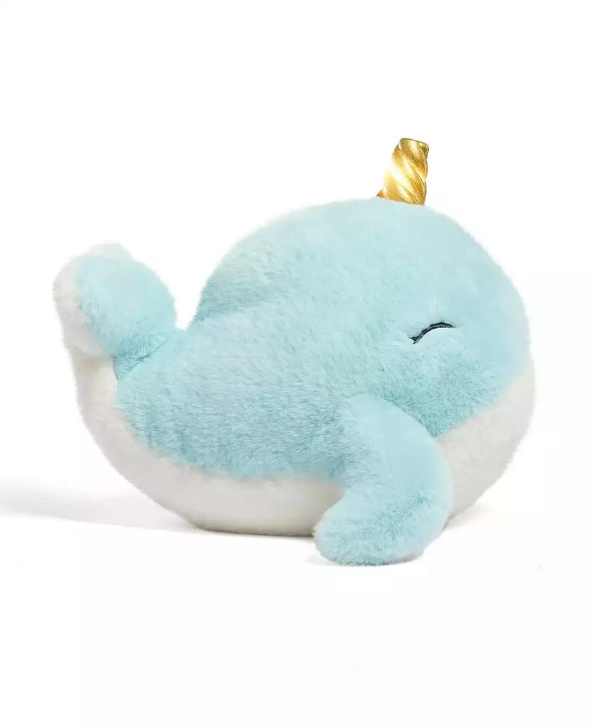 商品Geoffrey's Toy Box|12" Narwhal Plush with LED Lights and Sound, Created for Macy's,价格¥75,第3张图片详细描述