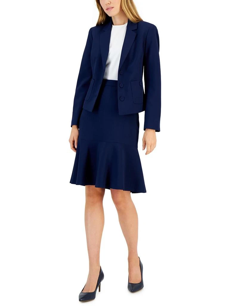 商品Le Suit|Petites Womens 2PC Work Wear Three-Button Suit,价格¥937,第1张图片详细描述