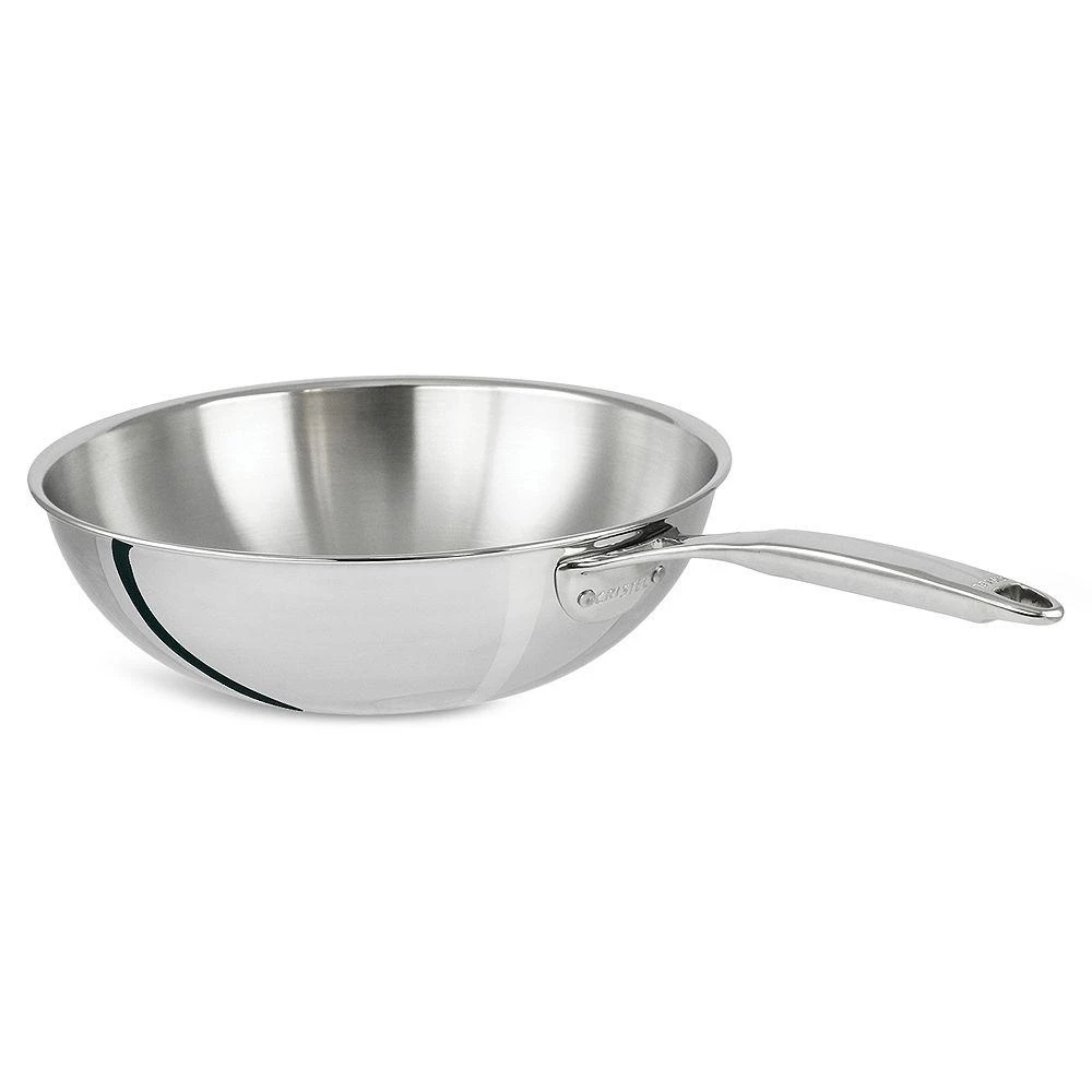 商品Cristel|Stainless Steel 12" Wok,价格¥1851,第1张图片