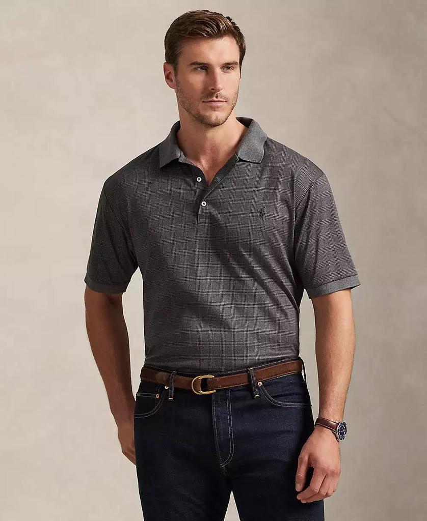 Men's Big & Tall Plaid Short Sleeves Polo Shirt image 2
