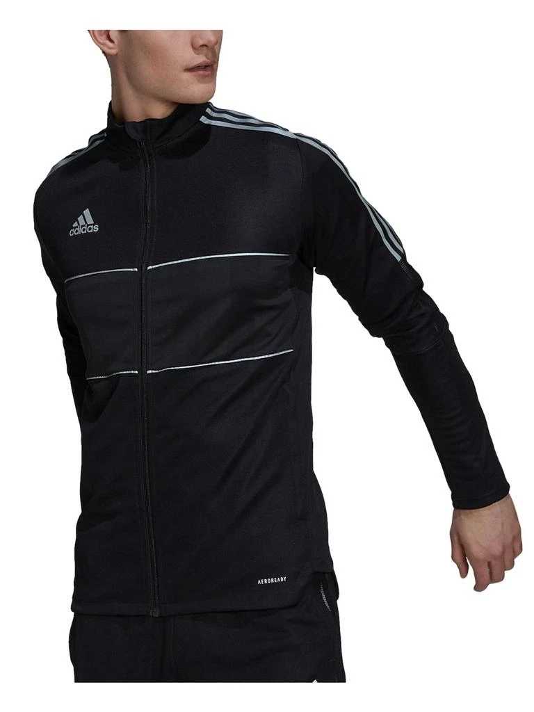 商品Adidas|Mens Reflective Zip Front Track Jacket,价格¥406,第1张图片