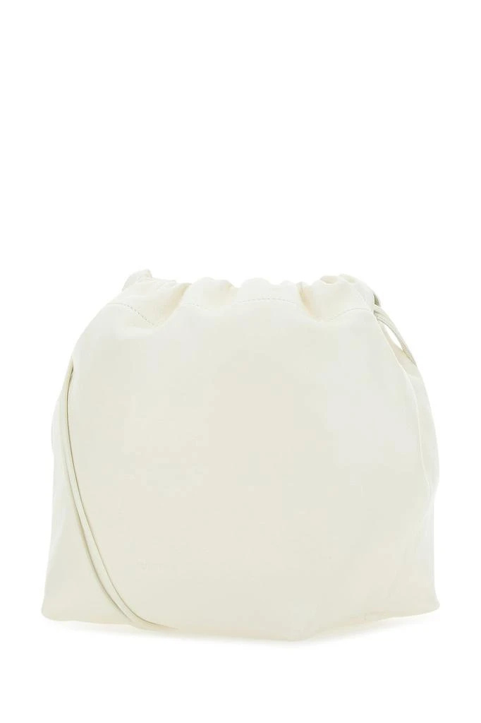 商品Jil Sander|White leather bucket bag,价格¥2877,第1张图片