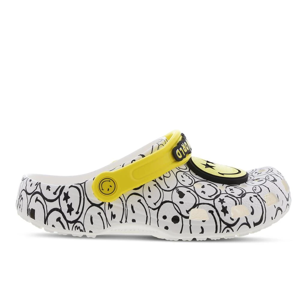 商品Crocs|Crocs Clog Smiley - Grade School Shoes,价格¥177,第1张图片