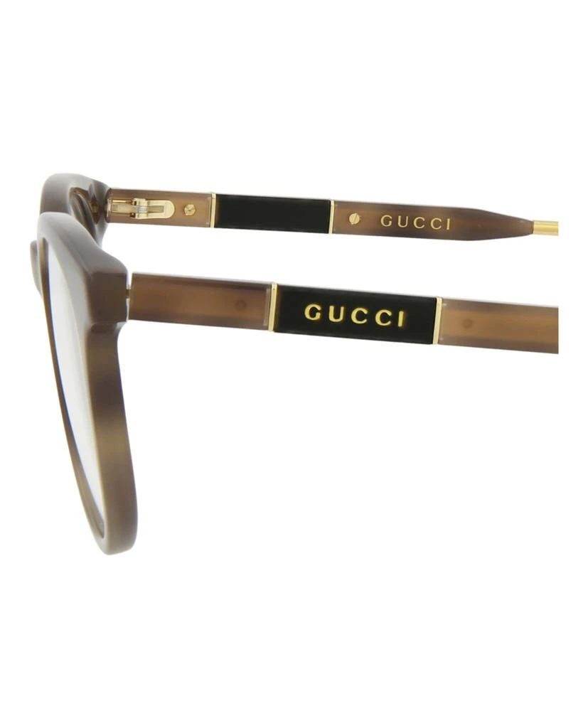 商品Gucci|Round-Frame Acetate Optical Frames,价格¥1056,�第4张图片详细描述