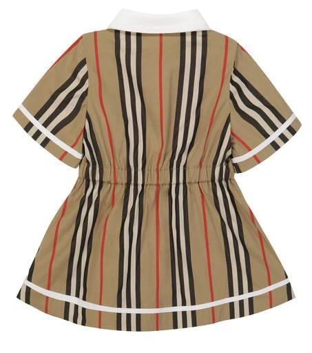 商品Burberry|Baby Icon Stripe cotton dress,价格¥2755,第2张图片详细描述