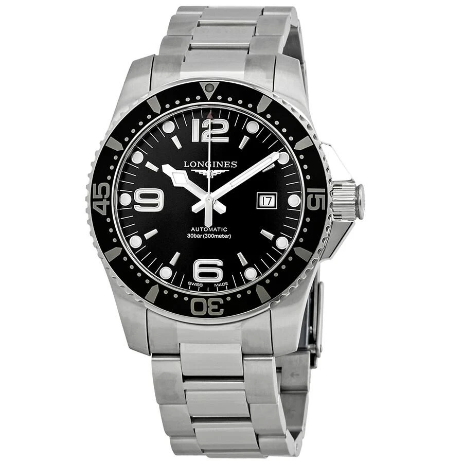 商品Longines|Hydroconquest Automatic 44 mm Black Dial Men's Watch,价格¥7779,第1张图片