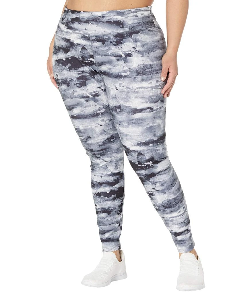 商品Jockey Active|Plus Size Liquid Camo Printed Leggings,价格¥196,第1张图片