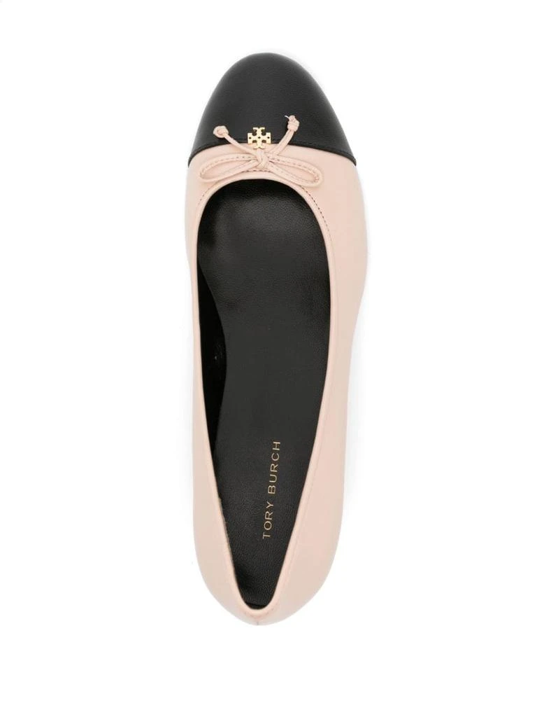 商品Tory Burch|TORY BURCH - Cap-toe Leather Pumps,价格¥2702,第3张图片详细描述